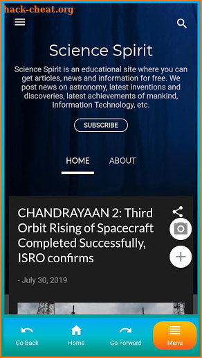 Science Spirit | Get Science & Tech News | FREE screenshot