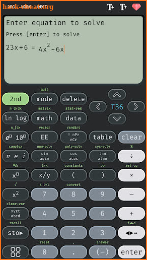 Scientific calculator 36, free ti calc plus screenshot