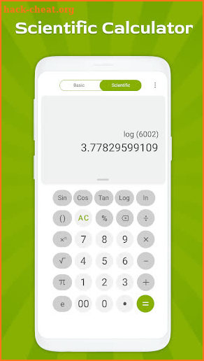 Scientific Calculator App screenshot