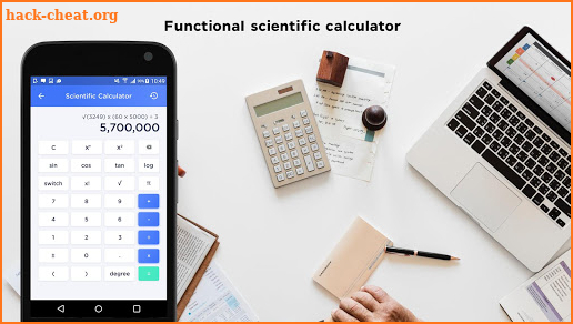 Scientific Calculator - Online & Offline for Free screenshot