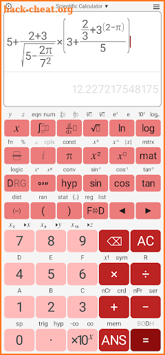 Scientific Calculator Pro screenshot