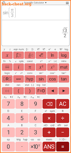 Scientific Calculator Pro screenshot
