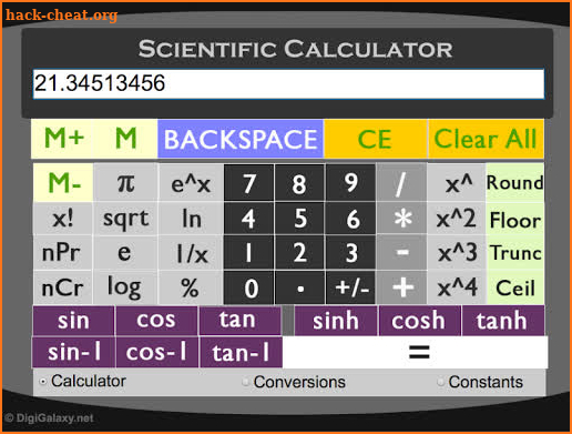 Scientific Calculator with Uni screenshot