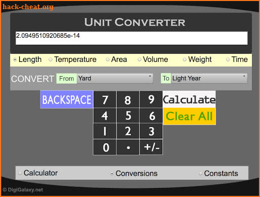 Scientific Calculator with Uni screenshot