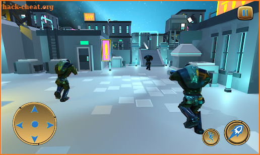 Scifi Robot War Shooting Game screenshot