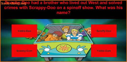 Scooby Doo Trivia Adventure screenshot