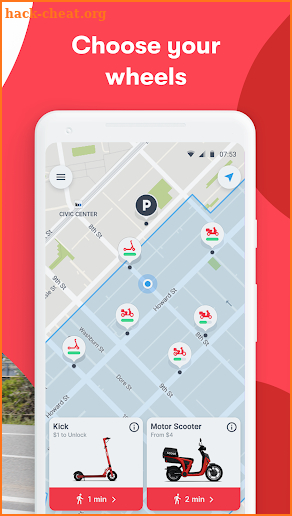 Scoot – Electric Kick & Scooter Sharing in SF screenshot