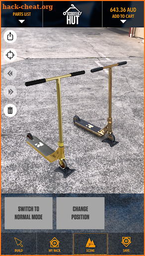 Scooter Hut 3D Custom Builder screenshot