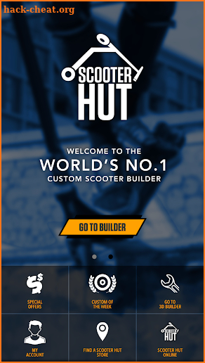 Scooter Hut 3D Custom Builder screenshot