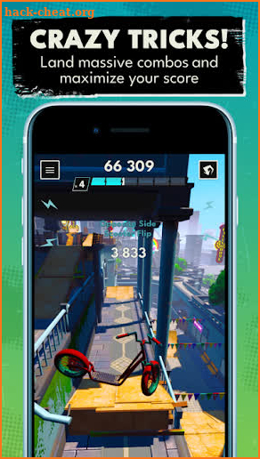 Scooter Touchgrind 3D Extreme: Hints, Scooter screenshot