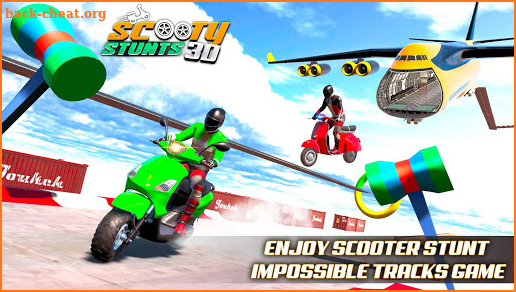 Scooty Stunt Race 3D: Moto Bike Racing screenshot