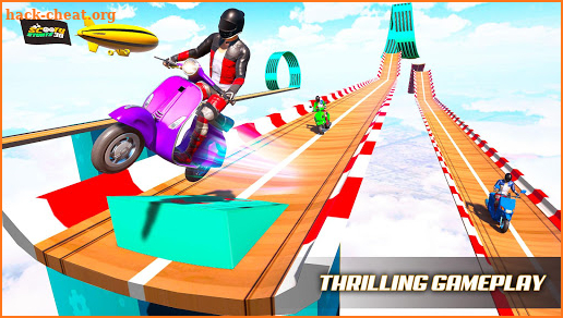 Scooty Stunt Race 3D: Moto Bike Racing screenshot