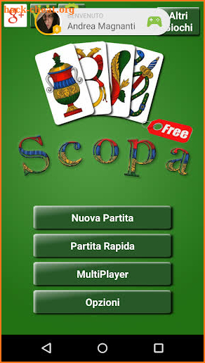 Scopa screenshot