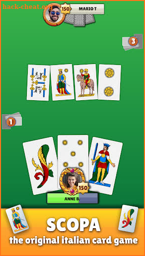 Scopa - Free Italian Card Game Online screenshot