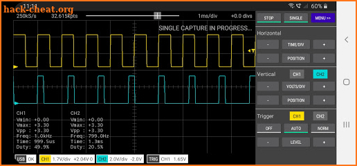 Scoppy - Oscilloscope and Logic Analyzer screenshot
