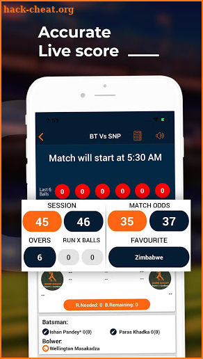Score Bazaar - Cricket Live Line Score screenshot