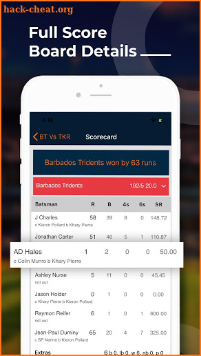 Score Bazaar - Cricket Live Line Score screenshot