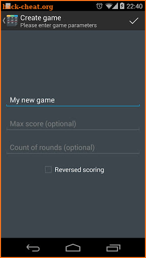 Score Counter screenshot