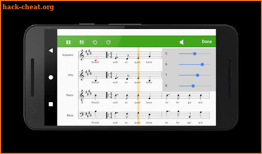 Score Creator: write music, compose sheet music. screenshot