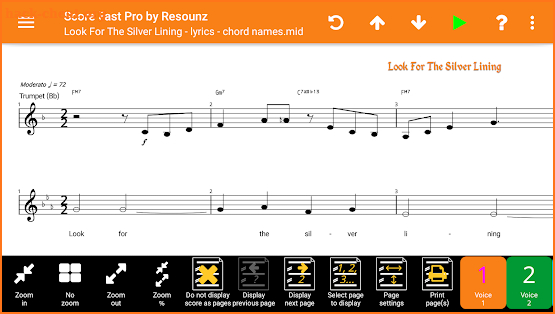 Score Fast Pro: compose, notate, play, print music screenshot