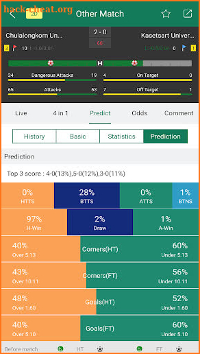 Score Radar: Soccer predictions, live scores screenshot