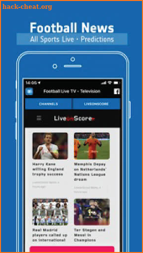 Score:808 Live Football TV screenshot