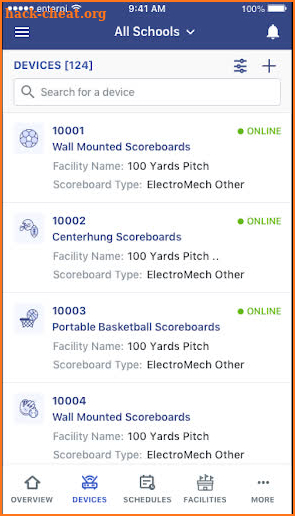 Scorebird Management screenshot