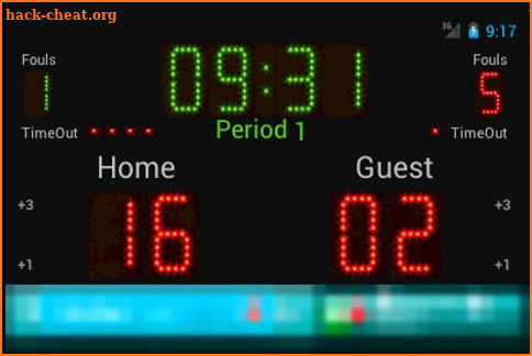 Scoreboard Basket ++ screenshot