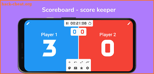 Scoreboard - Track score screenshot