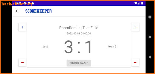 ScoreKeeper - EventConnect screenshot