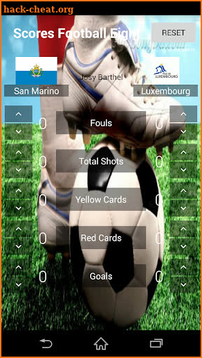 Scores Football Eight screenshot
