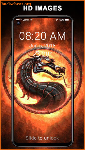 Scorpion Mortal Combat Wallpapers Lock Screen screenshot