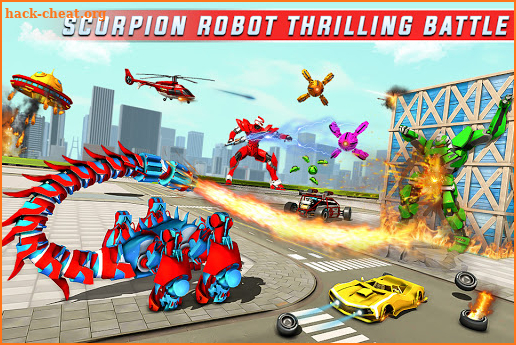 Scorpion Robot Car- MECH Robot Transformation Game screenshot
