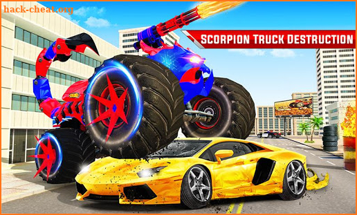 Scorpion Robot Monster Truck Transform Robot Games screenshot