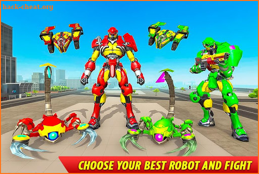 Scorpion Robot Transform War: Air Jet Robot Games screenshot