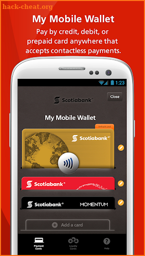 Scotiabank Mobile Banking screenshot