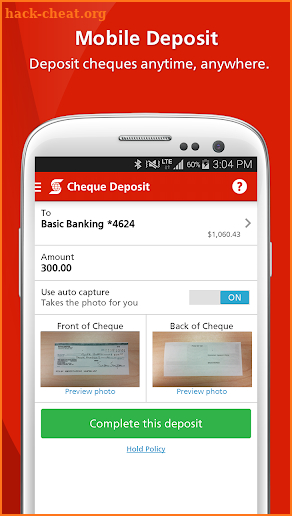 Scotiabank Mobile Banking screenshot