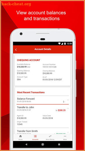 ScotiaConnect Mobile Banking screenshot