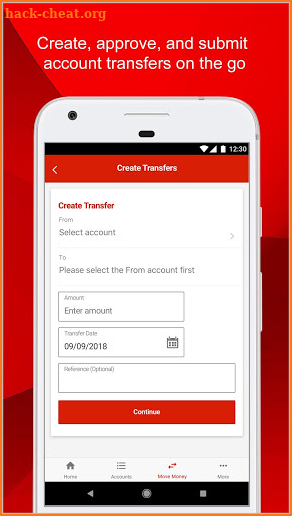 ScotiaConnect Mobile Banking screenshot