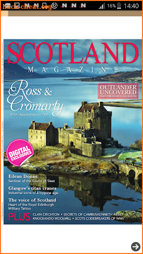 Scotland Magazine screenshot