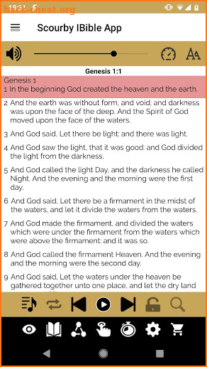 Scourby iBible App screenshot