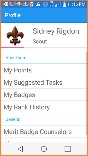 Scout Sidekick screenshot