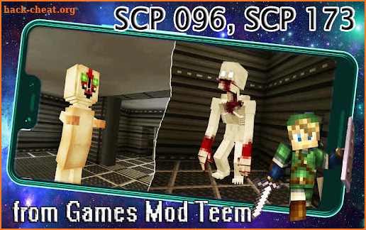 SCP 096 173 Game mod for Minecraft screenshot