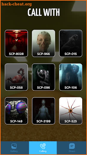 SCP Horror Video Call screenshot