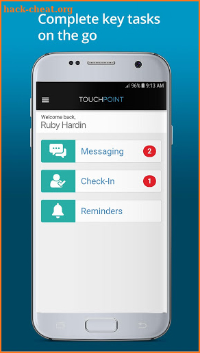 SCRAM TouchPoint screenshot