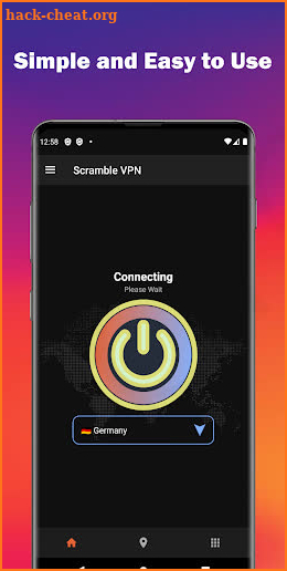 Scramble VPN Master - Fast & Secure Private Proxy screenshot