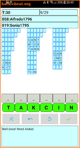 Scramble word jumble- addictive word games free screenshot