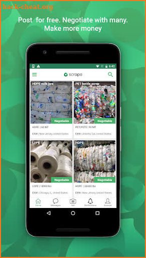 Scrapo - Plastic Recycling Marketplace screenshot