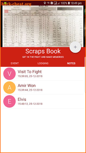 Scraps Book screenshot