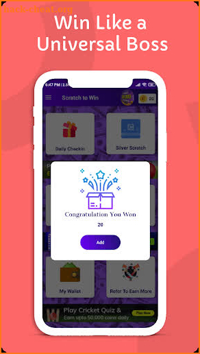 Scratch And Win Cash - Scratch Card To Earn Money screenshot